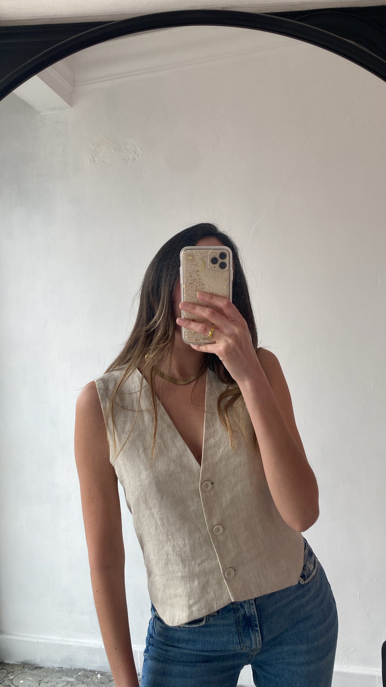 Lexi Linen Vest