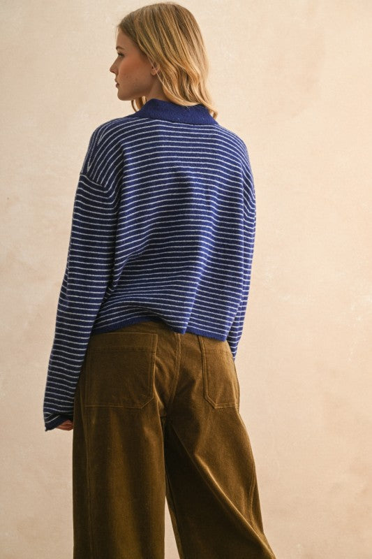 Henley Polo Top