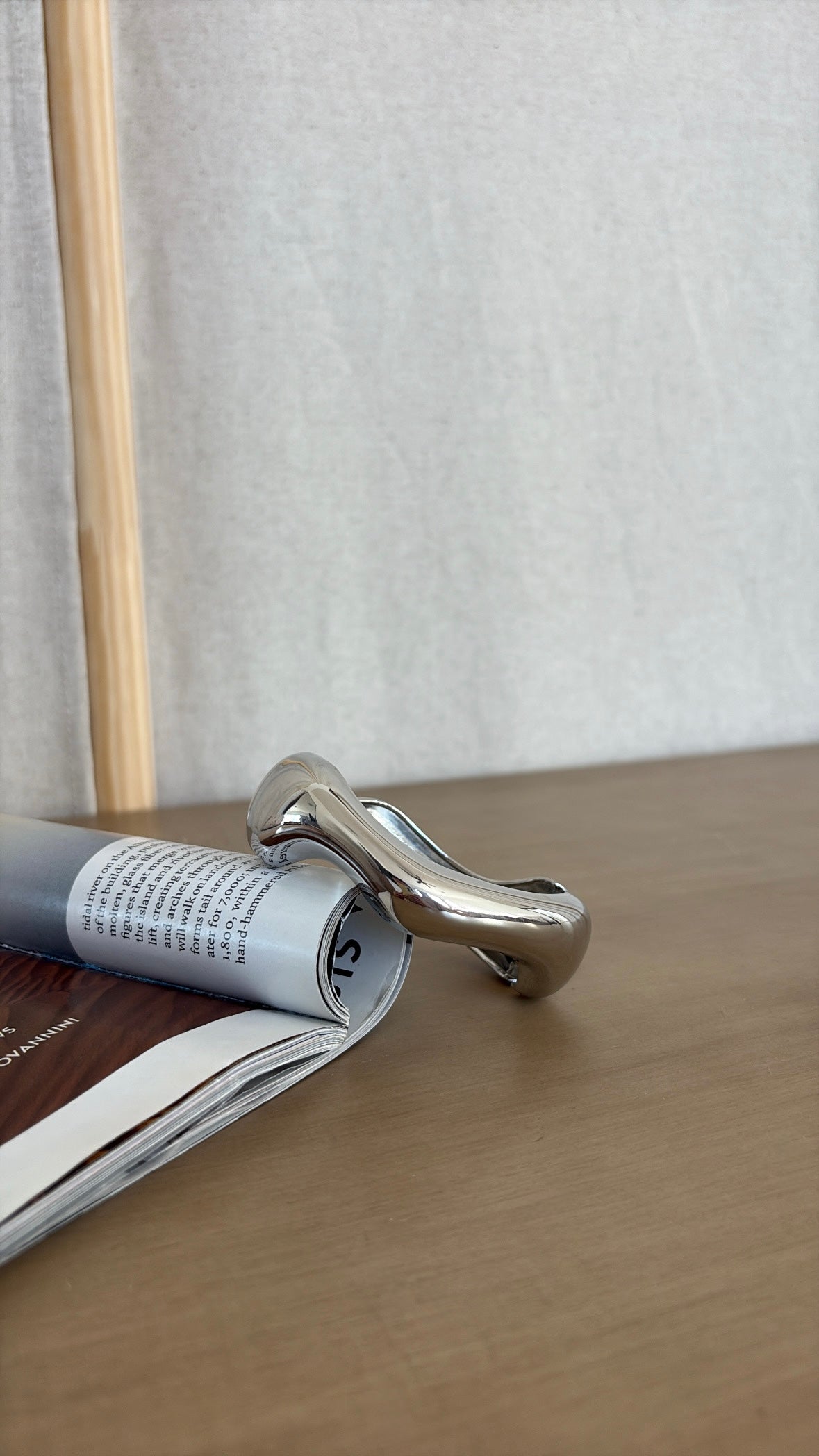 Wavy Metallic Bracelet