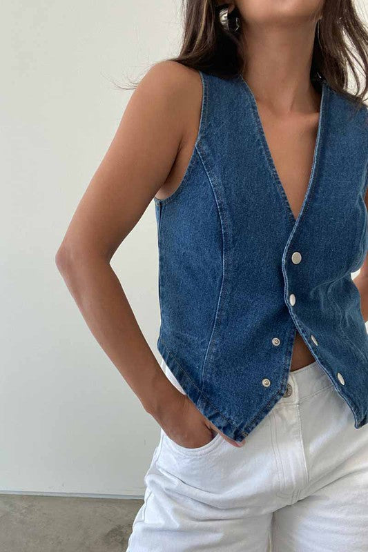 Denim Vest