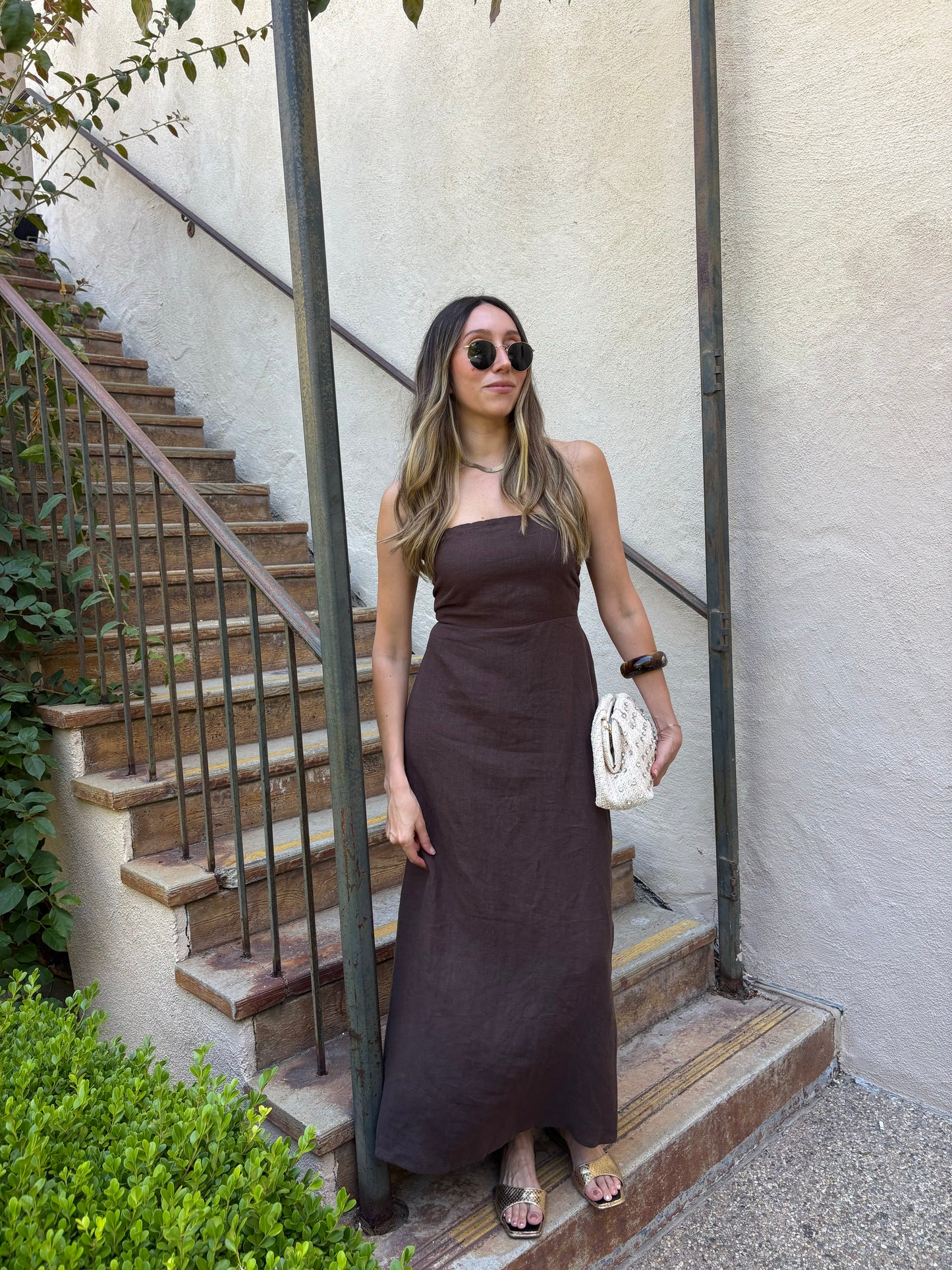 Malibu Linen Dress