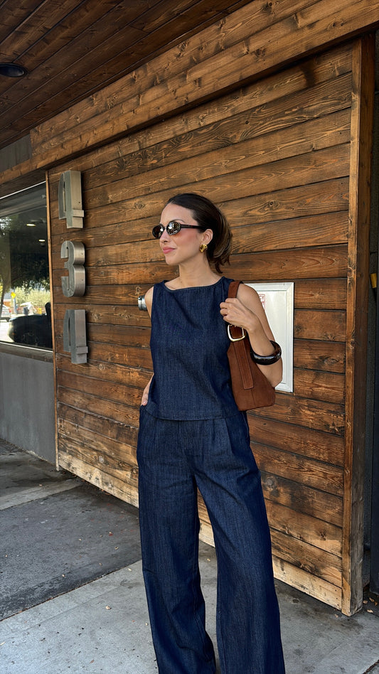 Bree Denim Top
