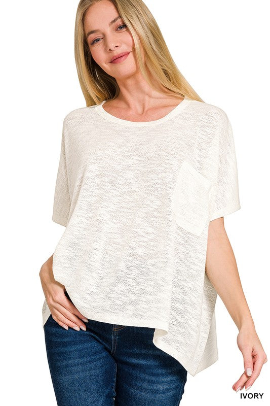 White Pocket Tee