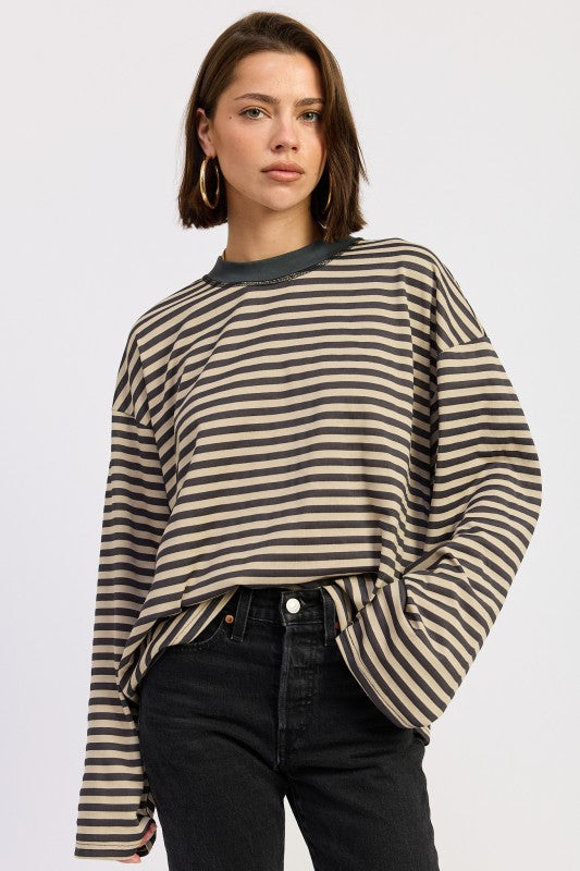 Nikki Striped Top