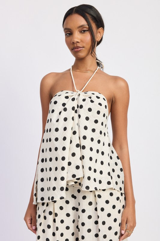 Bondi Polka Dot Top