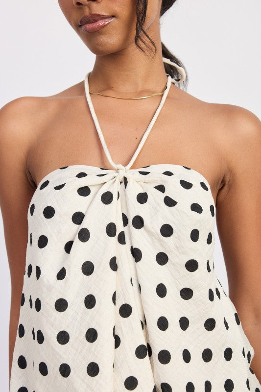 Bondi Polka Dot Top