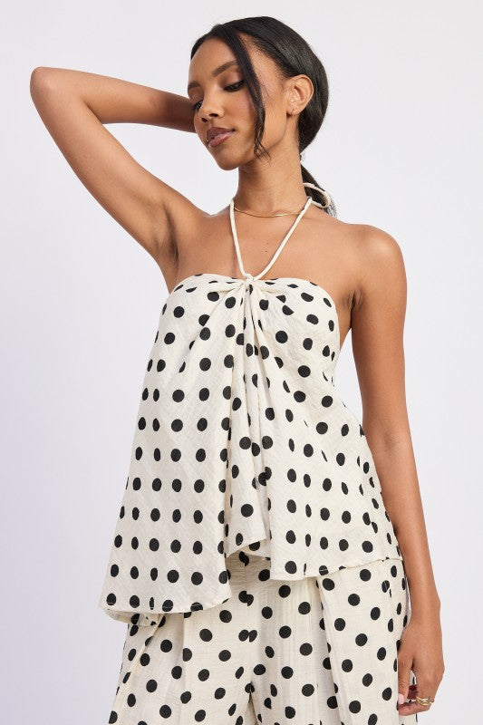 Bondi Polka Dot Top