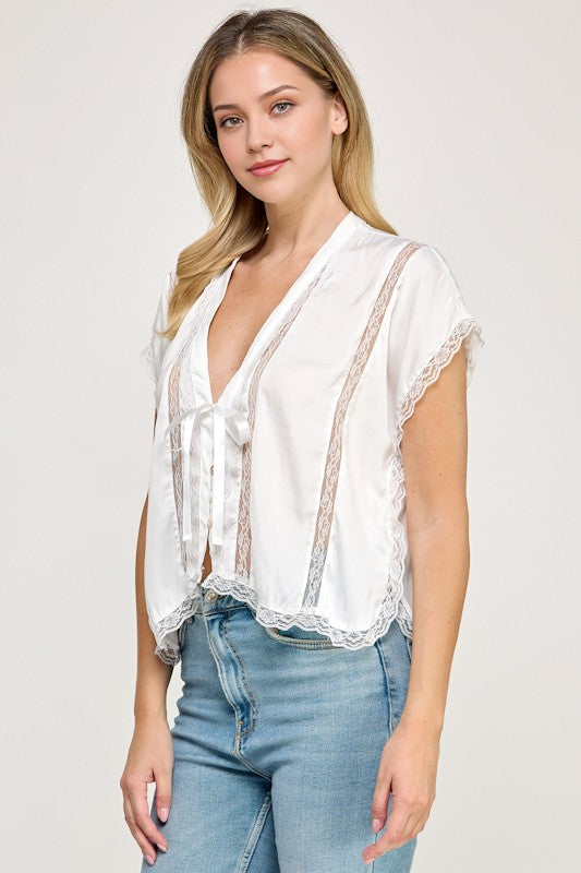 Palermo Satin Top