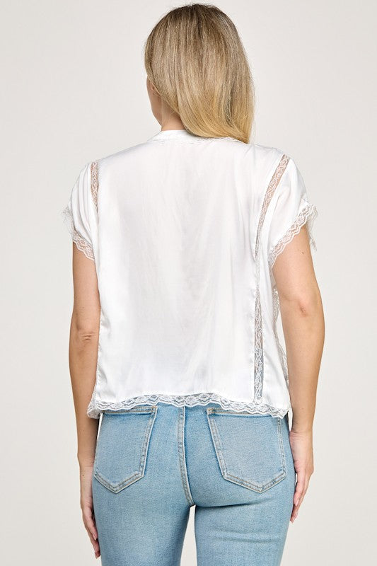 Palermo Satin Top
