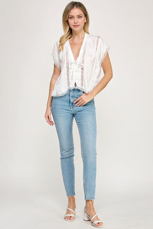 Palermo Satin Top