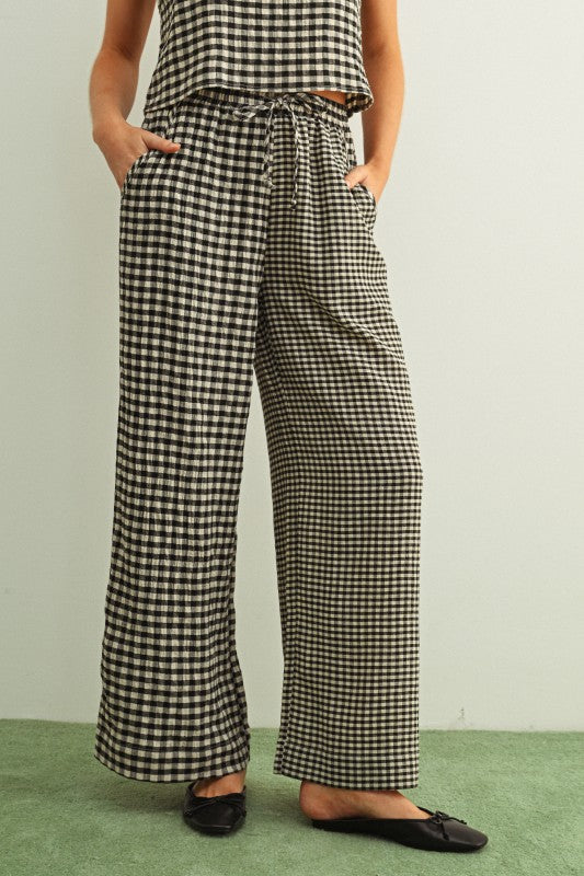 Gingham Pants
