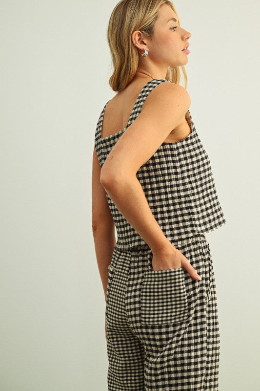 Harlem Gingham Top