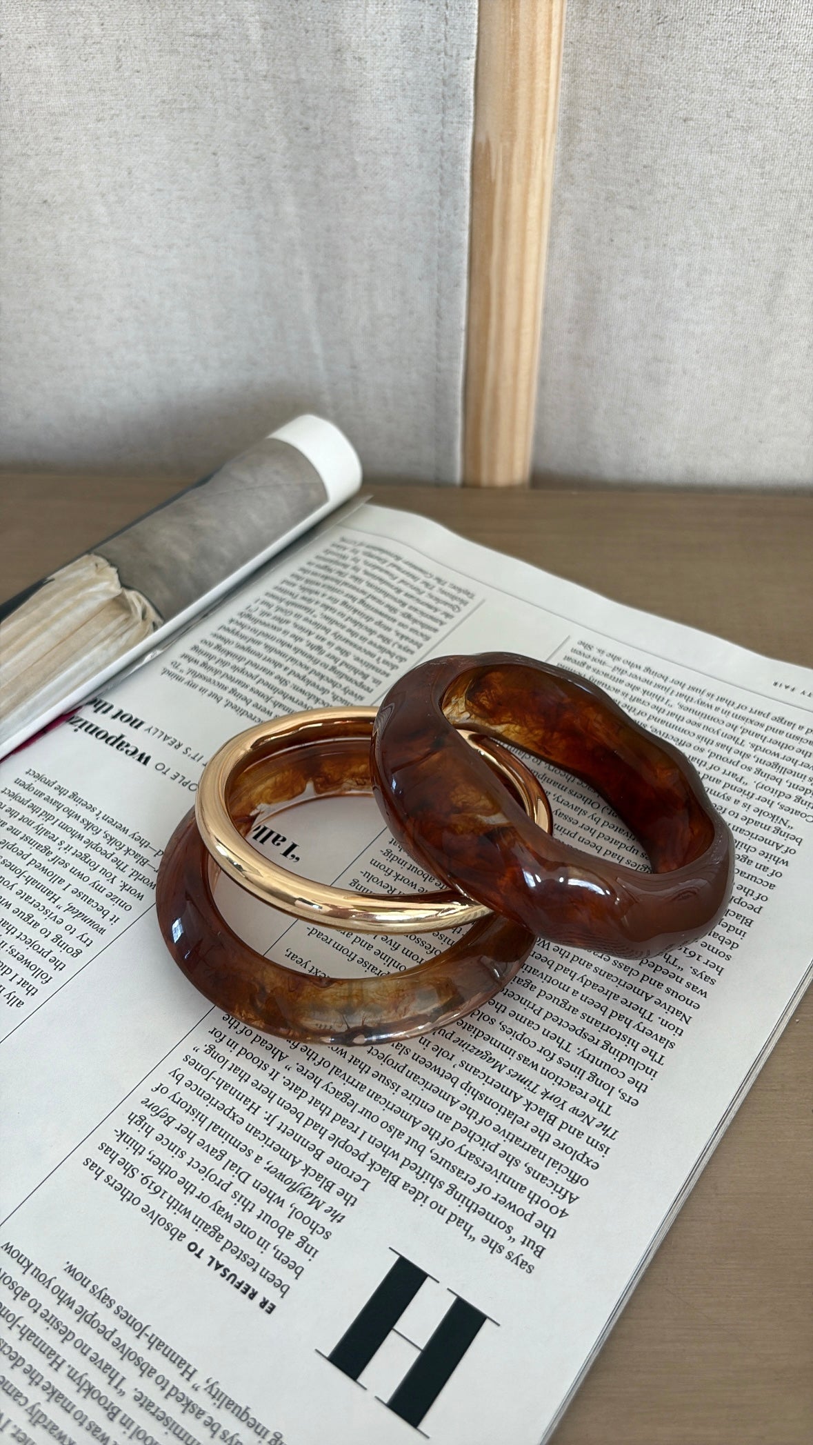 Resin Bangle Set