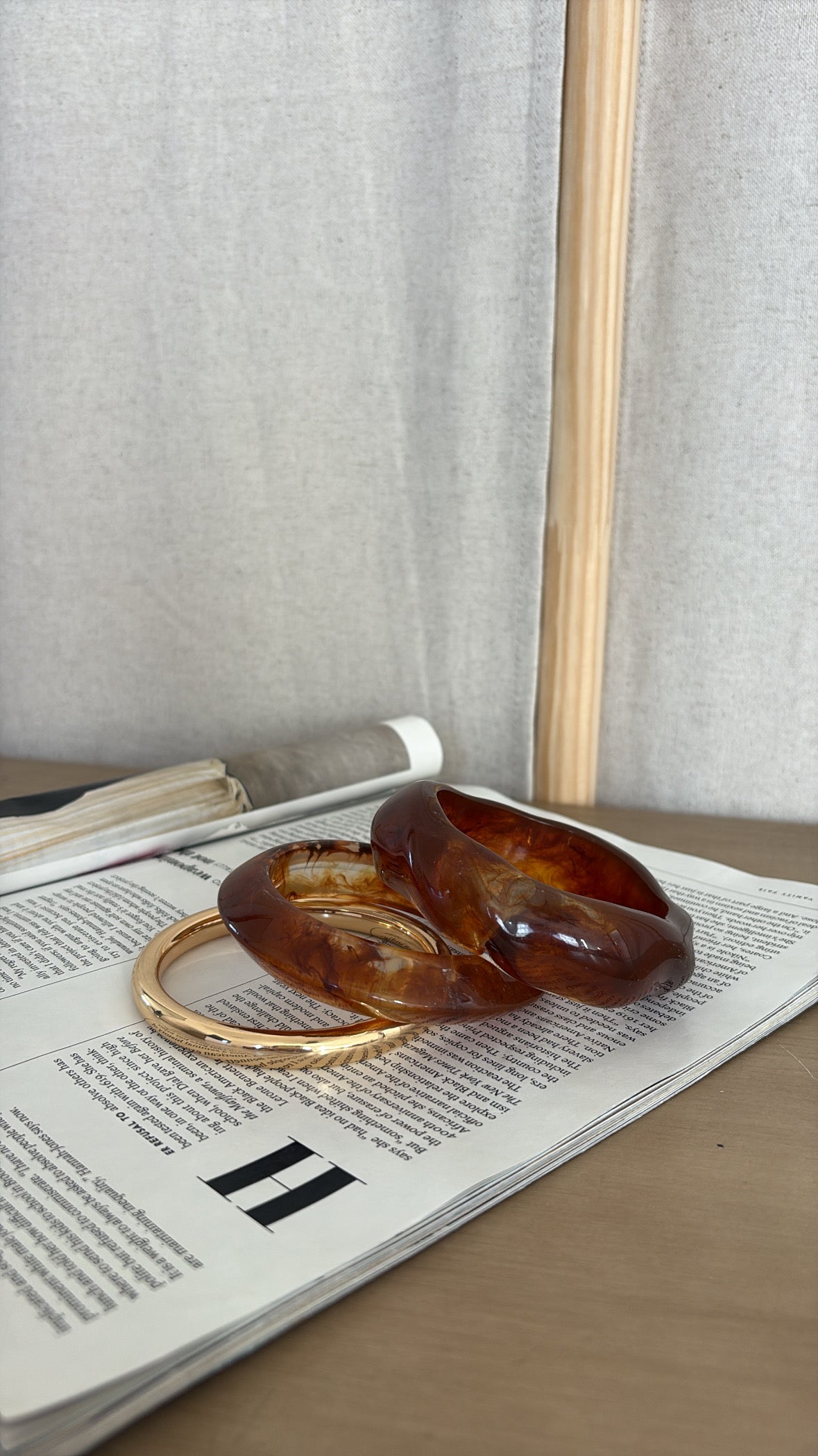 Resin Bangle Set
