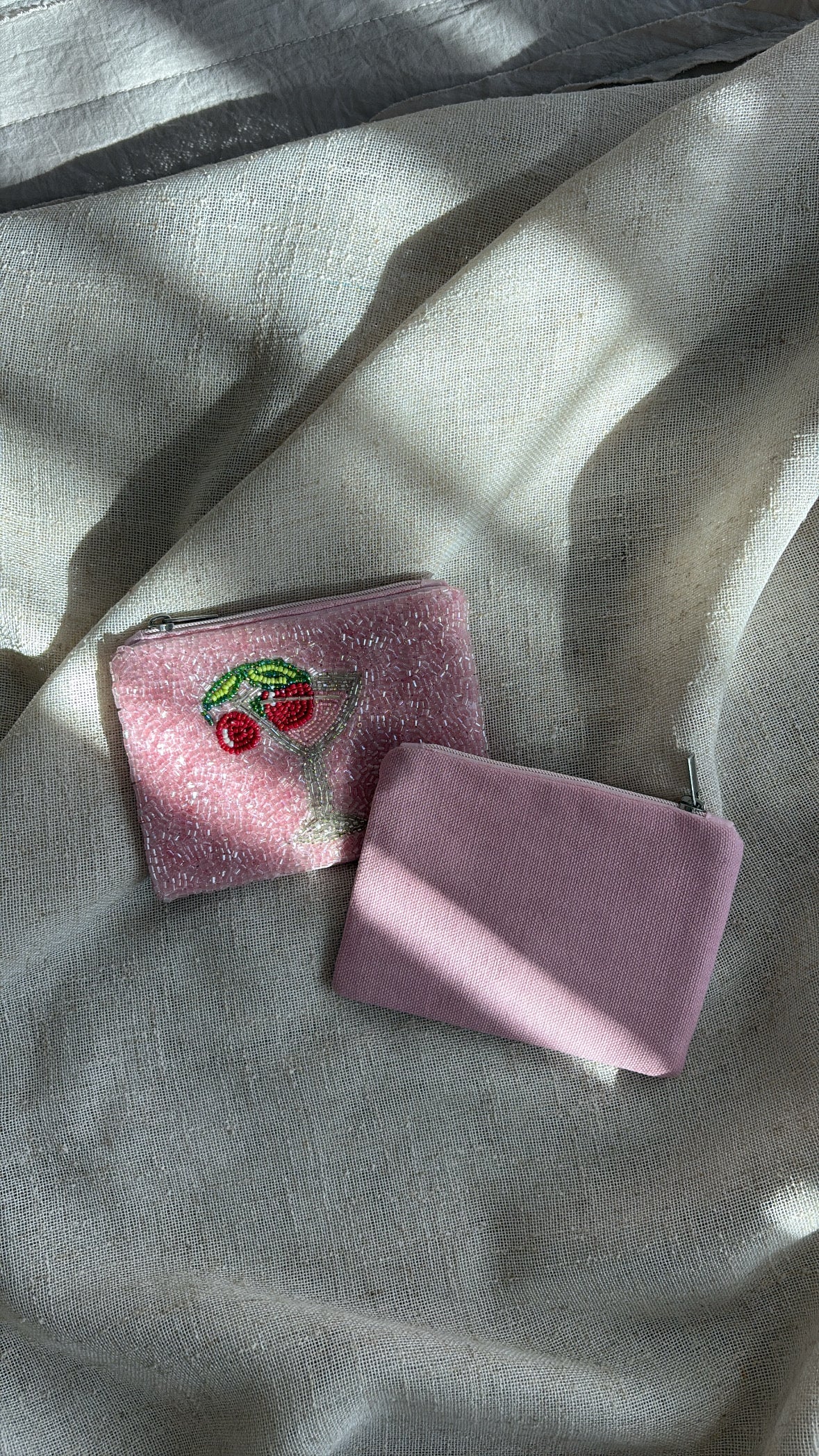 Martini Beaded Pouch