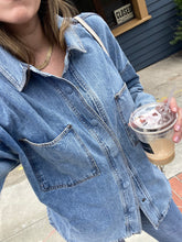 Austin Denim Shacket