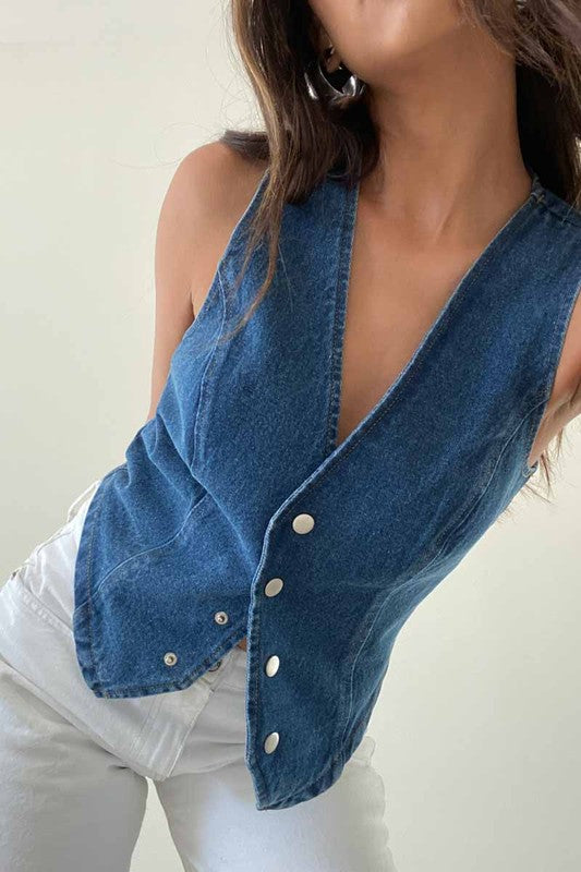 Denim Vest