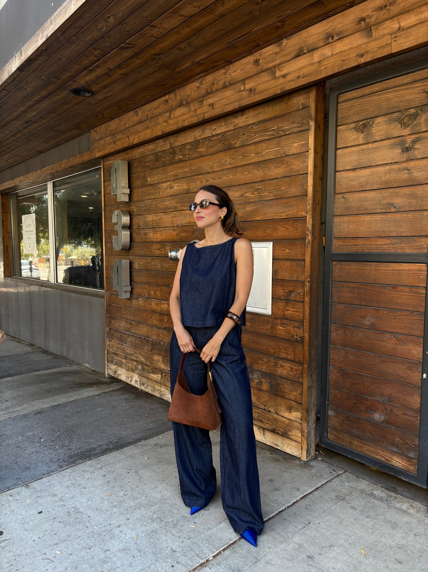 Bree Denim Top