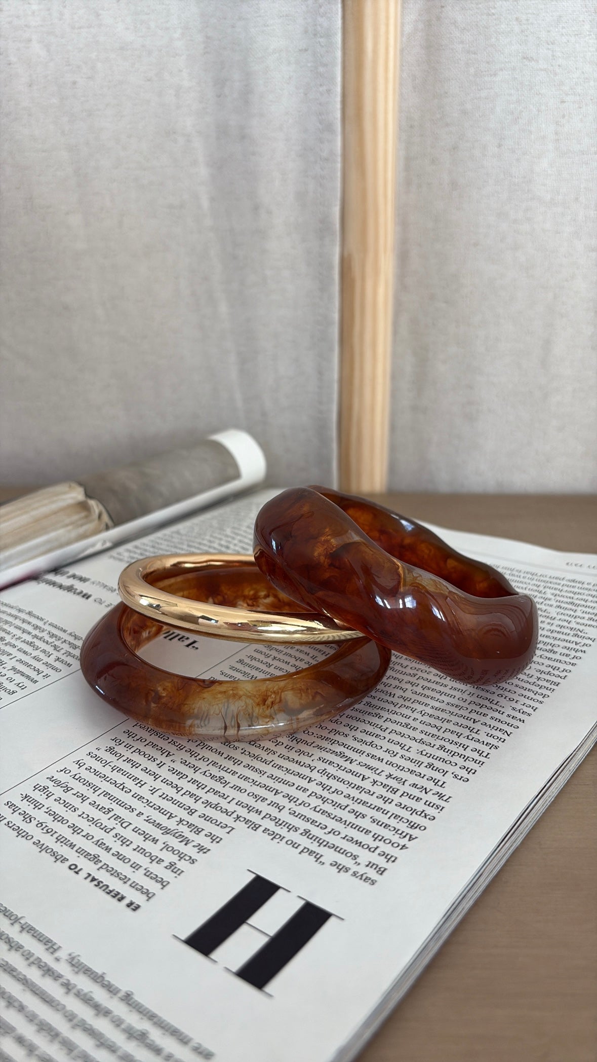 Resin Bangle Set