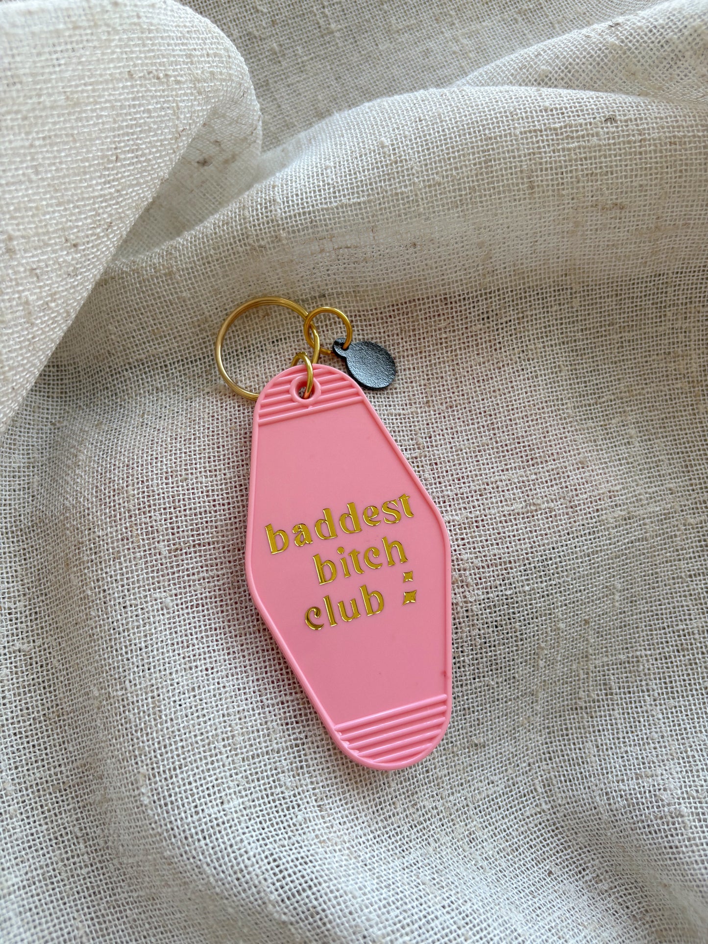 Baddest Bitch Club Keychain